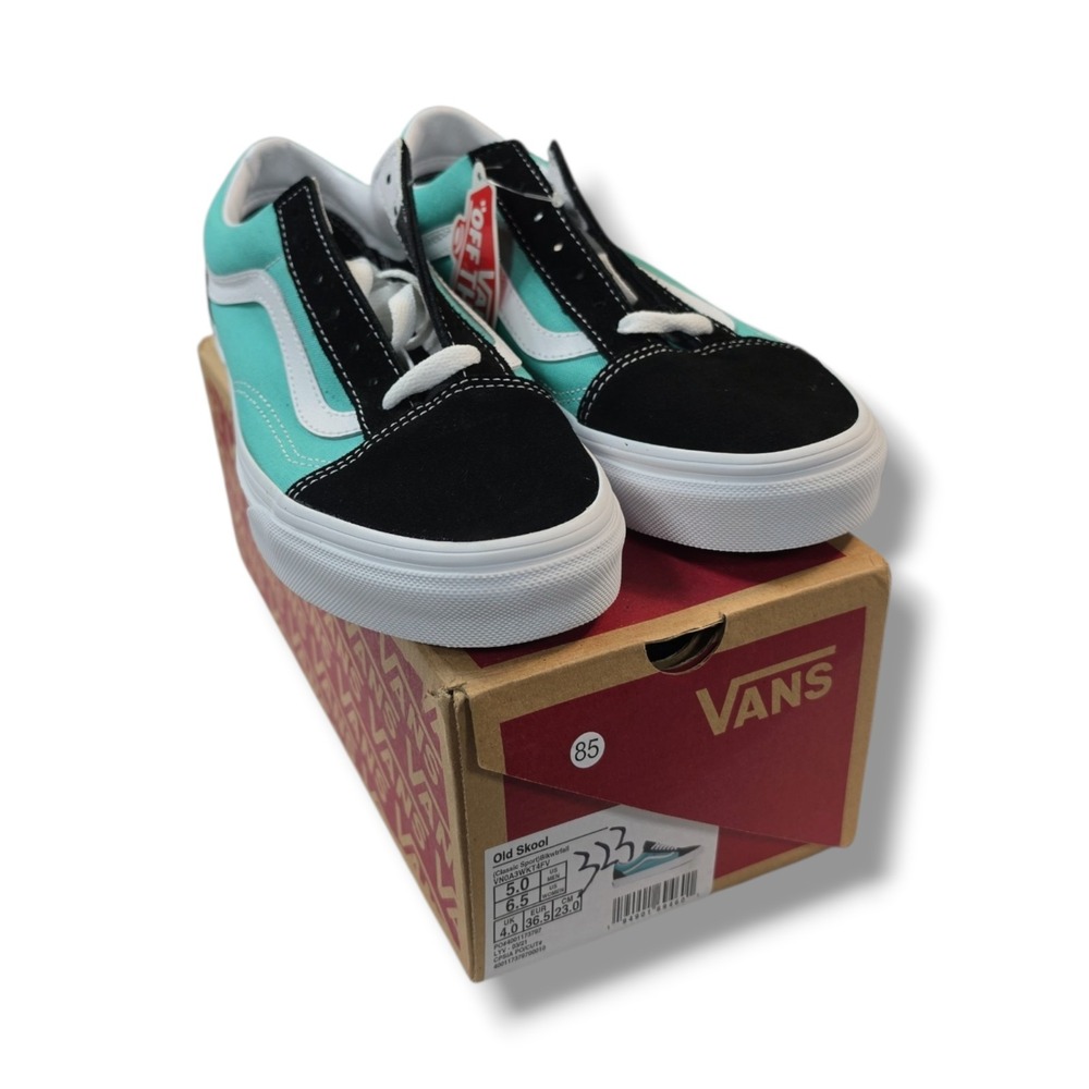 VANS Old Skool Classic Sport Black Water fall VN0A3WKT4FV Men's 5 / Women's 6.5